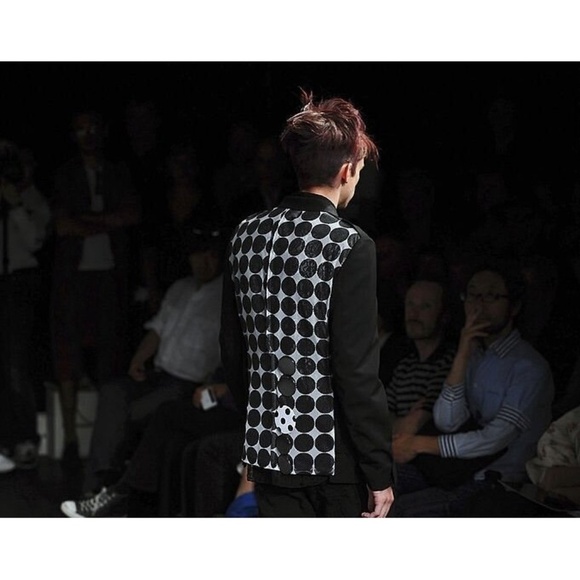 Comme des Garçons - SS09-Runway Cotton Dot Print Cut & Sewn Shirt - Picture 9 of 16